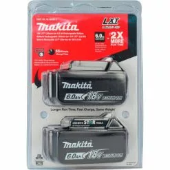 Makita® BL1860B-2 18V Li-Ion LXT Battery 6Ah Extended Capacity 2Pk -Power Tool Batteries Shop B2238566 5