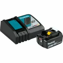 Makita 18V LXT® Lithium‑Ion Battery and Charger Starter Pack (4.0Ah)