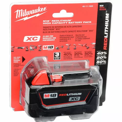 Milwaukee® 48-11-1828 18V Li-Ion M18 Battery 3Ah Extended Capacity 3 Milwaukee® 48-11-1828 18V Li-Ion M18 Battery 3Ah Extended Capacity