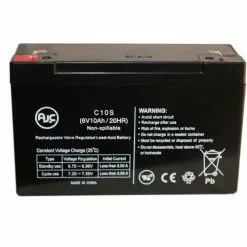 AJC Battery AJC® Universal Power Group CB 6120 6V 10Ah Lawn and Garden Battery