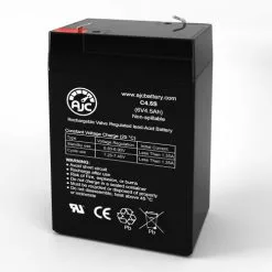 AJC Battery AJC® Deutz 1816 Lawn and Garden Replacement Battery 4.5Ah, 6V, F1
