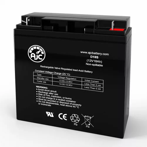 AJC Battery AJC® Friendly Robotics Robomower STC81000 Lawn and Garden Replacement Battery 18Ah, 12V 3 AJC Battery AJC® Friendly Robotics Robomower STC81000 Lawn and Garden Replacement Battery 18Ah, 12V