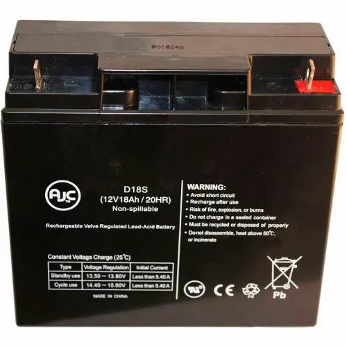 AJC Battery AJC® Friendly Robotics Robomower RL850 12V 18Ah Lawn and Garden Battery 3 AJC Battery AJC® Friendly Robotics Robomower RL850 12V 18Ah Lawn and Garden Battery