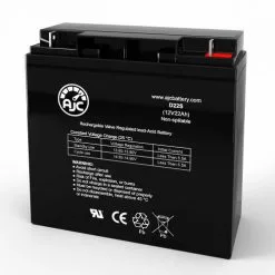 AJC Battery AJC® Universal Power Group UB16CL-B Lawn and Garden Replacement Battery 22Ah, 12V, NB