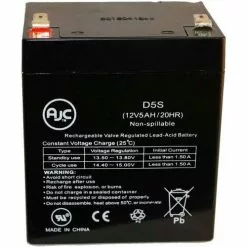 AJC Battery AJC® Suncast PWC150 12V 5Ah Lawn and Garden Battery