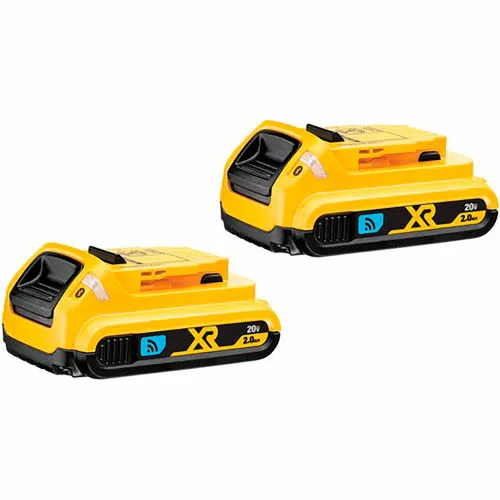 Dewalt® 20V MAX Compact XR Lithium Ion Battery Pack with Bluetooth (2 pack) 3 Dewalt® 20V MAX Compact XR Lithium Ion Battery Pack with Bluetooth (2 pack)