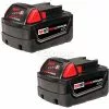 Milwaukee® 48-11-1822 18V Li-Ion M18 Battery 3Ah Extended Capacity 2Pk 2 Milwaukee® 48-11-1822 18V Li-Ion M18 Battery 3Ah Extended Capacity 2Pk -Power Tool Batteries Shop MLW 48 11 1822