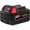 Milwaukee® 48-11-1850 18V Li-Ion M18 Battery 5Ah Extended Capacity 1 Milwaukee® 48-11-1850 18V Li-Ion M18 Battery 5Ah Extended Capacity -Power Tool Batteries Shop MLW 48 11 1850