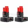Milwaukee® 48-11-2412 12V Li-Ion M12 Battery 3Ah Extended Capacity 2Pk -Power Tool Batteries Shop MLW 48 11 2412
