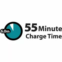 Makita® LXT® Power Tool Battery, 6.0Ah, Lithium-Ion, 18V, 55 Min Charge Time -Power Tool Batteries Shop Makita BL1860B 4