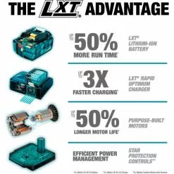 Makita® LXT® Compact Power Tool Battery & Rapid Charger Starter Pk, 2.0Ah, Li-Ion, 18V 12 Makita® LXT® Compact Power Tool Battery & Rapid Charger Starter Pk, 2.0Ah, Li-Ion, 18V -Power Tool Batteries Shop Makita LXT 1 1
